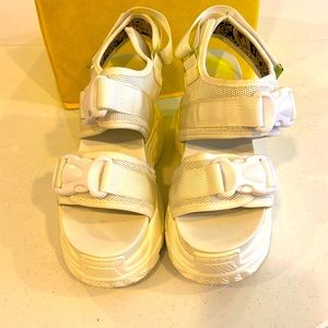 Anthony wedge white sport wedges size 8 dolls kill
